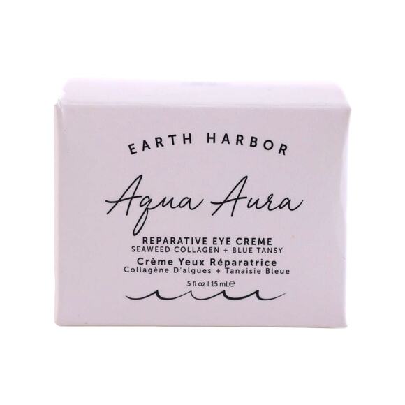 Earth Harbor Aqua Aura Reparative Eye Cream - .5 oz / 15 ml - NIB - Picture 3 of 7